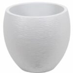 EDA Round Pot Graphit Ø50cm - Capacity 46L - Cenguse white