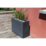 EDA Plastic Flower Flower Bac Loft Graphit - 46 L - 78.5 x 29.5 x 60 cm - Anthracite gray - Image 4