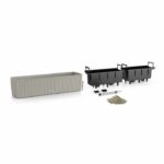 Jardiniere - Balconera cottage 80 - Complete kit - Sand brown - 12 L - LECHUZA - Image 3