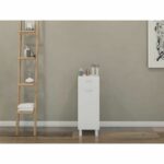 ESSENTIAL - Storage unit 1 door 1 drawer - White - L 30 cm - Image 2