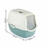 Toilet house - Water green & White (Recycled PP) - 56 x 40 x 39 cm - Image 2