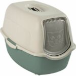 Toilet house - Water green & White (Recycled PP) - 56 x 40 x 39 cm