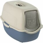 Toilet house - Blue & White (Recycled PP) - 56 x 40 x 39 cm