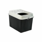 Toilet house TOP 50l - Black (Recycled PP) - 57.2 x 39.3 x 40.4 cm - Image 2