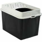 Toilet house TOP 50l - Black (Recycled PP) - 57.2 x 39.3 x 40.4 cm