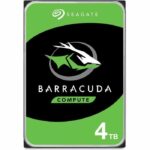 SEAGATE - HDD Internal Hard Drive - BarraCuda - 4To - 5,400 RPM - 3.5 (ST4000DM004)