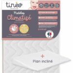 TINEO Air-conditioned mattress 60x120 cm + inclined plane 15 ° (set)