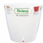 Riviera Round Pot Eva New Plastic - Ø 46 cm - 49 L - White - Image 2