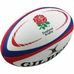 Gilbert REPLICA Rugby Ball – Midi Size – England
