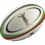 GILBERT Rugby Ball REPLICA - Harlequins - Size Midi