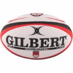 GILBERT REPLICA rugby ball - Lyon - Size 5 - Image 2