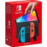 Nintendo Switch console (OLED model): New version, Intense Colors, 7-inch screen - with a Joy-Con Neon