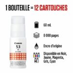 Ink bottle - Canon - GI -53R - Red - Pixma G650 and G550 compatibility - (4717C001) - Image 2