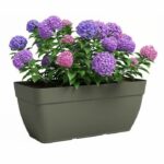 Planter - Plastic - Dry green - Rectangular - L57.9 x D37 x H33.5cm - ARTEVASI - Image 2
