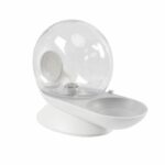 Snail water distributor with filter - 2800 ml - white, gray and transparent - Image 2