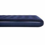 BESTWAY Horizon Double Flocked Inflatable Mattress + Sidewinder Electric Pump + Bag - 2 places - Blue - Image 4