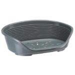FERPLAST Siesta Deluxe 4 basket - 61.5x45x21.5 cm - Dark gray - For dogs and cats
