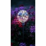 Solar border - GARDEN ID Bulb - Ø8 h70 cm - Autonomy 6 to 8 hours - On/off button - Rechargeable AAA battery - Image 2
