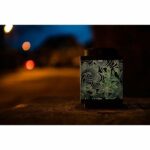 Solar lantern - GARDEN ID Attract - Green 11 x 11 h15 cm - 6 to 8 hours autonomy - Mobile - On/off button. - Image 3