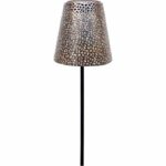 Solar lamp - GARDEN ID Gold - Ø12 h70 cm - Autonomy 6-8h - Stabilizing foot - On/off button - No wiring - AAA battery. - Image 3