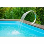 UBBINK Mamba shower stainless steel waterfall for all types of swimming pools