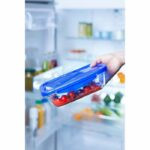 PYREX COOK & GO Rectangular preservation dish 3,3l 30x23cm + Blue lid - Image 3