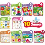 Collection of 10 educational games - Carotina Baby - Self-correcting games - LISCIANI - Image 2
