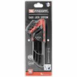 FACOM Set of 9 long male keys - Image 2
