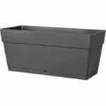 Planter – DEROMA – Muret Save R – 75L – 79cm – Dark grey