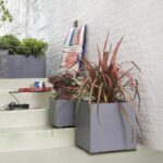Muret Planter - DEROMA - Millennium R - Ashgrey - With water reserve - 79 cm - Image 4