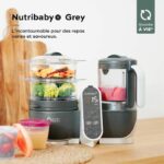 BABYMOOV Nutribaby Baby Food Robot (+) Industrial Gray - Image 2