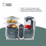 BABYMOOV Nutribaby Baby Food Robot (+) Industrial Gray - Image 3