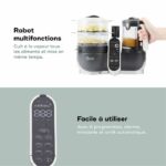 BABYMOOV Nutribaby Baby Food Robot (+) Industrial Gray - Image 4