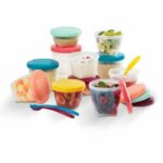 BABYMOOV Babybols Kit XXL MultiSet 12 storage jars + 3 soft spoons