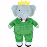 Soft toy - JEMINI - Babar Elephant Soft Toy +/- 40 cm - Soft plush toy - Ideal for creating stories and decorating the room! - Image 2