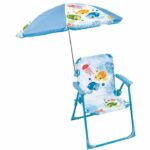 Garden furniture - FUN HOUSE - My Little Turtle Shell Chair H.53 x W.38.5 x D.37.5 cm with 65 cm parasol - For children! - Image 2
