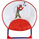 PARIS 2024 OLYMPIC GAMES - Foldable moon chair for children h.47 x l.54 x d.42 cm - Image 2