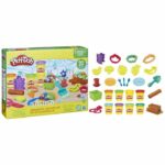 Play-Doh My Little Garden, Modeling clay box to grow flowers and fruits with accessories, Ages 3 and up