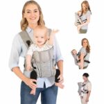 Dreambaby Adjustable 3-1 Oxford Baby Carrier for Newborns and Toddlers up to 15kg - Fits All Sizes – Bild 2