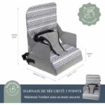 Booster seat for children - DREAMBABY - ON-THE-GO - Portable with storage compartments - Lightweight, compact and easy to carry - Image 2