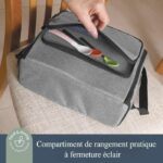 Booster seat for children - DREAMBABY - ON-THE-GO - Portable with storage compartments - Lightweight, compact and easy to carry - Image 6
