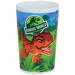 JURASSIC WORLD - Children's tableware set with glass, soup plate, plate, cutlery, water bottle and snack box - Image 6