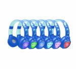 Foldable Bluetooth and wired light-up headphones with 3D design from the world of Stitch with volume limitation - Image 3
