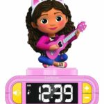 Gabby and the Magic House Digital Alarm Clock with Night Light and Sound Effects