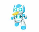 Powerman Shoot Programmable Robot with Dance, Music, Demo - Remote Control and Foam Discs Included. - Image 5