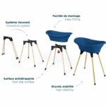 Deckchair Pack - THERMOBABY - VASCO 5 in 1 - Ocean Blue - Image 2