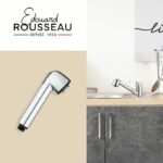 Shower head - ROUSSEAU - Chrome - ABS - 2 jets - Anti-limescale - Image 2