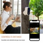 Konyks Camini Air 2 Solar Wireless Outdoor Surveillance Camera with Solar Panel – Bild 3