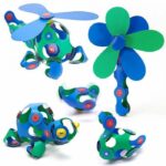 Magnetic Construction Set - GIPSY TOYS - Crew Pack CLIXO - 30 pieces - Flexible - Durable - Image 3