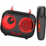 Karaoke kit / Bluetooth speaker and wireless microphone - CGV - DIABLO, Magic voice effects, 8h battery life, USB charging